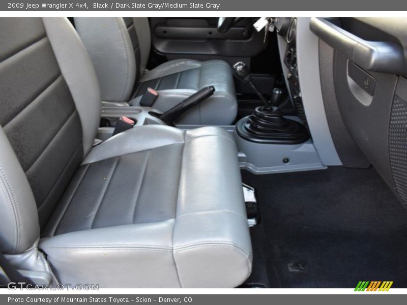 Black / Dark Slate Gray/Medium Slate Gray 2009 Jeep Wrangler X 4x4