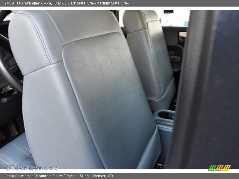 Black / Dark Slate Gray/Medium Slate Gray 2009 Jeep Wrangler X 4x4