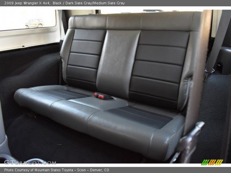 Black / Dark Slate Gray/Medium Slate Gray 2009 Jeep Wrangler X 4x4