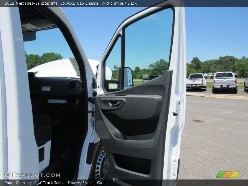 Arctic White / Black 2019 Mercedes-Benz Sprinter 3500XD Cab Chassis