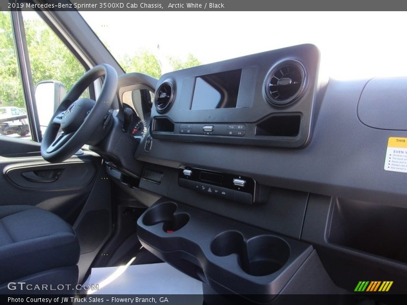 Arctic White / Black 2019 Mercedes-Benz Sprinter 3500XD Cab Chassis