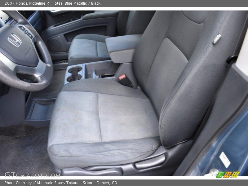 Steel Blue Metallic / Black 2007 Honda Ridgeline RT
