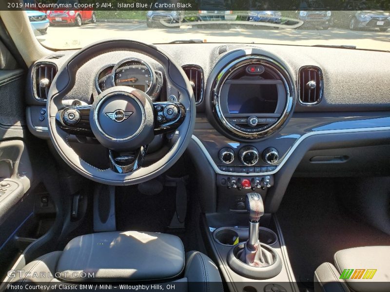 Island Blue / Carbon Black 2019 Mini Countryman Cooper S All4