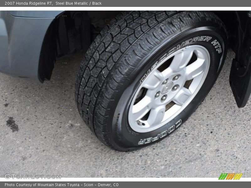 Steel Blue Metallic / Black 2007 Honda Ridgeline RT