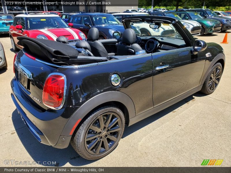 Midnight Black / Carbon Black 2019 Mini Convertible Cooper S
