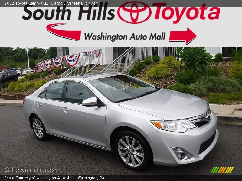 Classic Silver Metallic / Ash 2012 Toyota Camry XLE