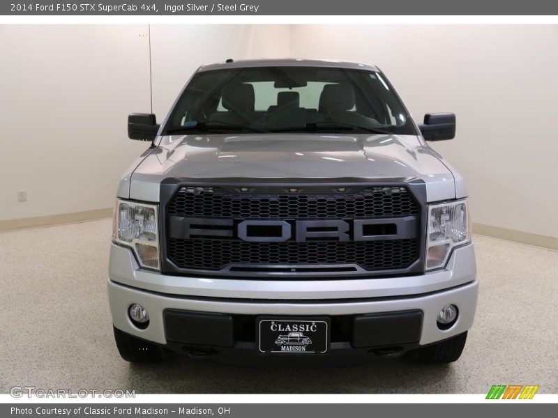 Ingot Silver / Steel Grey 2014 Ford F150 STX SuperCab 4x4