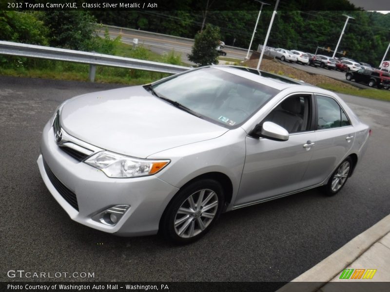Classic Silver Metallic / Ash 2012 Toyota Camry XLE