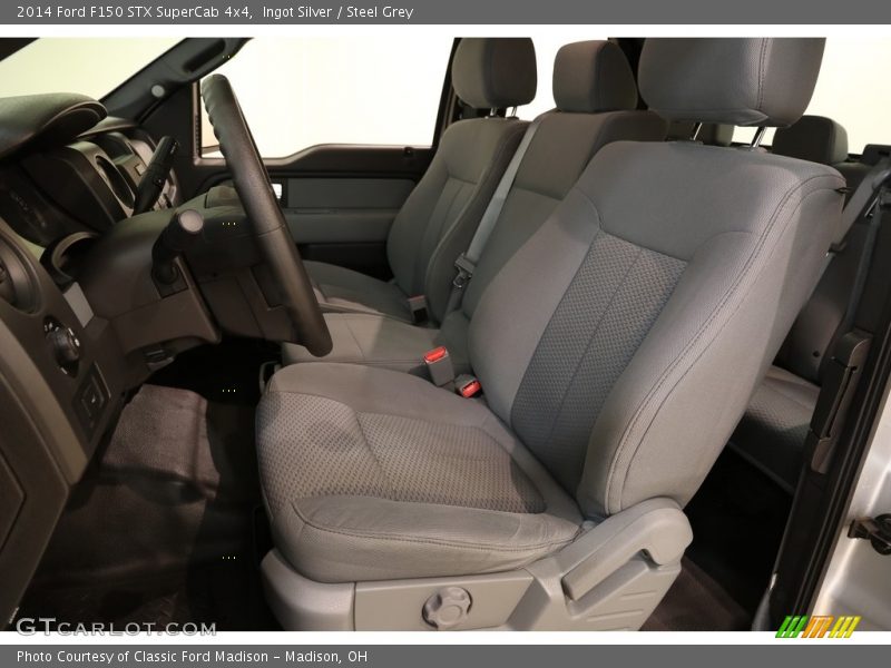 Ingot Silver / Steel Grey 2014 Ford F150 STX SuperCab 4x4