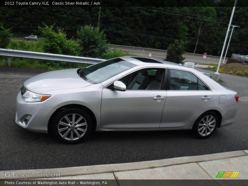 Classic Silver Metallic / Ash 2012 Toyota Camry XLE