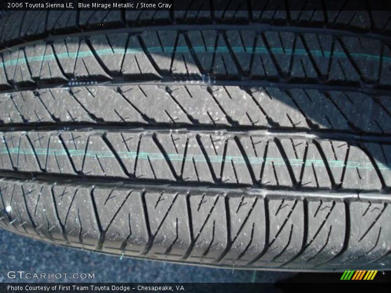Blue Mirage Metallic / Stone Gray 2006 Toyota Sienna LE