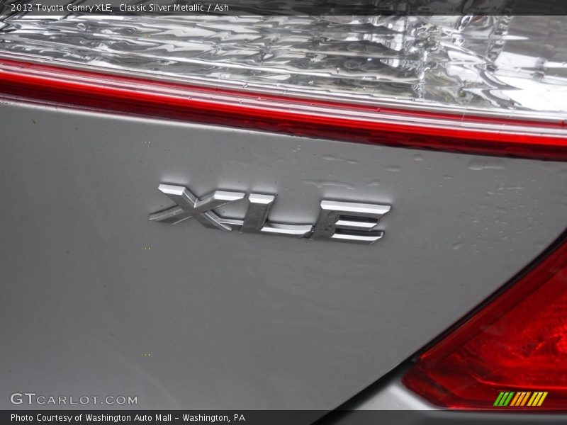 Classic Silver Metallic / Ash 2012 Toyota Camry XLE