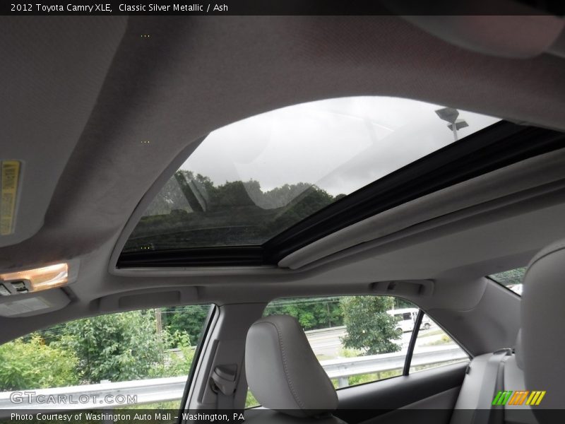 Classic Silver Metallic / Ash 2012 Toyota Camry XLE