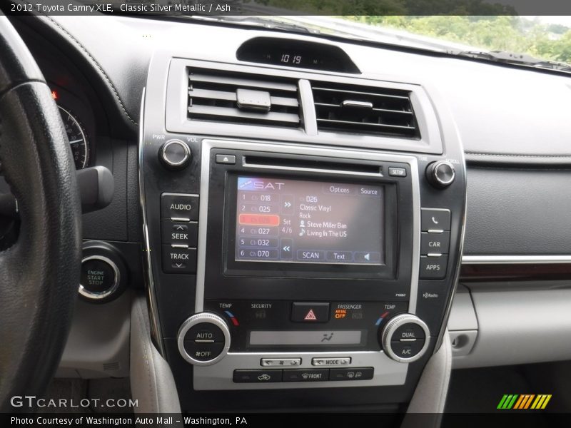 Classic Silver Metallic / Ash 2012 Toyota Camry XLE
