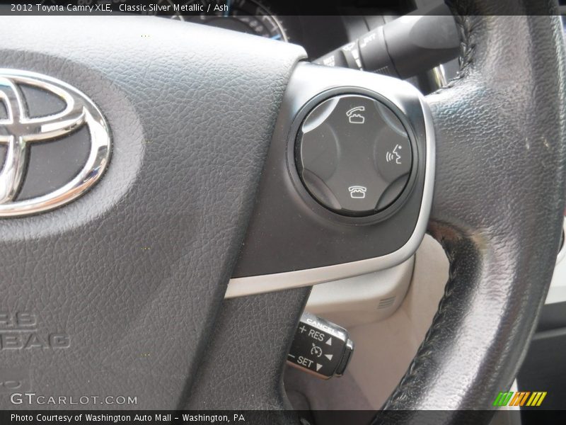 Classic Silver Metallic / Ash 2012 Toyota Camry XLE
