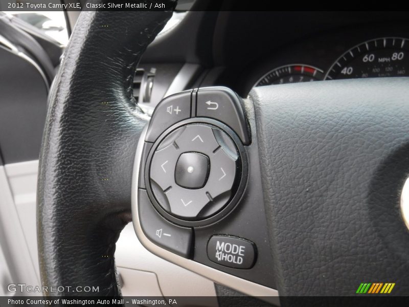 Classic Silver Metallic / Ash 2012 Toyota Camry XLE