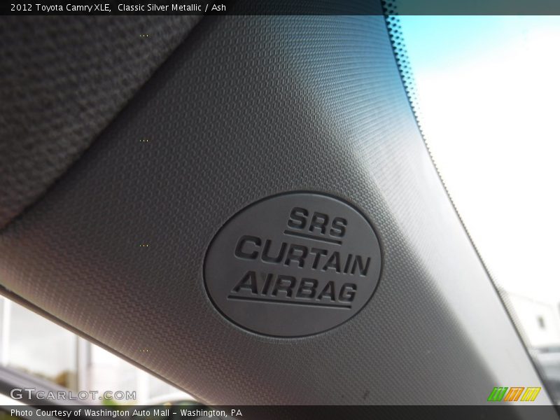 Classic Silver Metallic / Ash 2012 Toyota Camry XLE