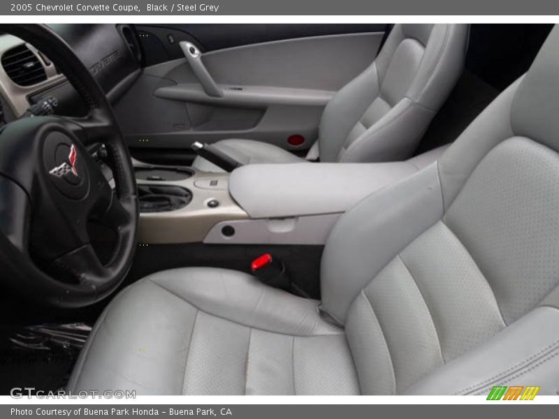 Black / Steel Grey 2005 Chevrolet Corvette Coupe