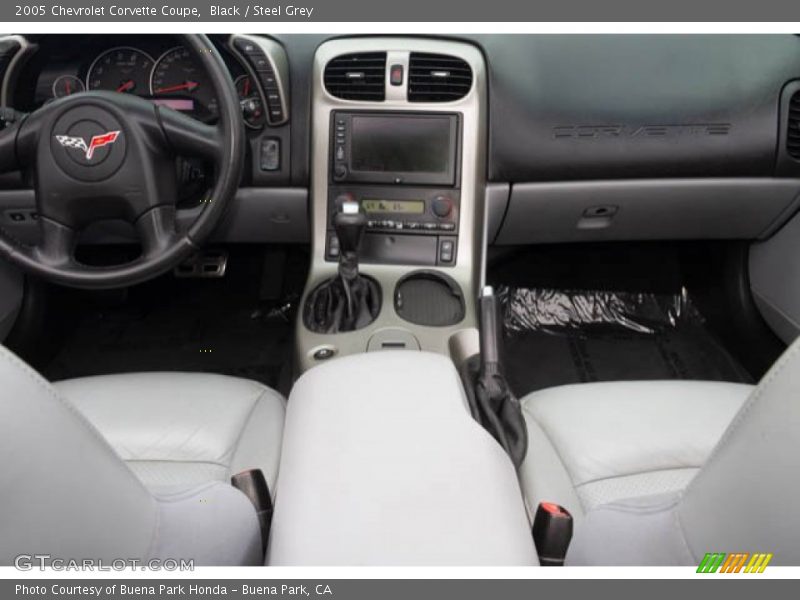Black / Steel Grey 2005 Chevrolet Corvette Coupe