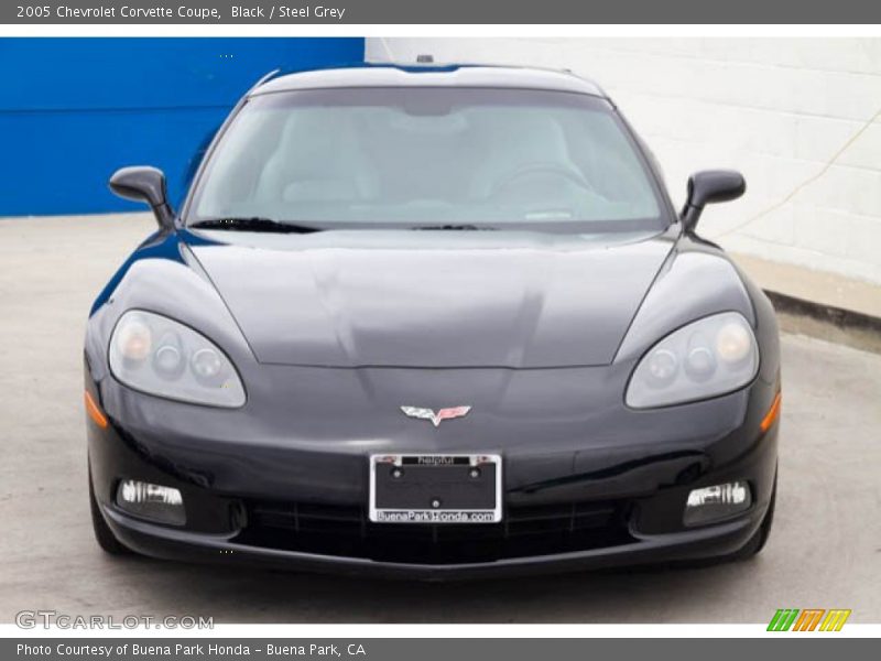 Black / Steel Grey 2005 Chevrolet Corvette Coupe