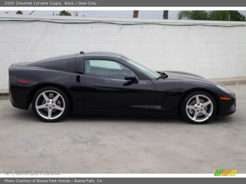 Black / Steel Grey 2005 Chevrolet Corvette Coupe