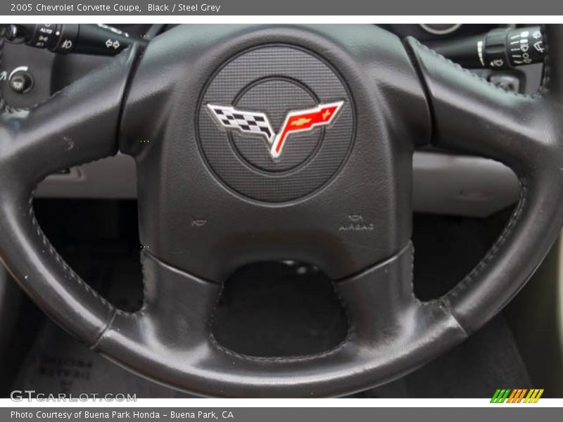 Black / Steel Grey 2005 Chevrolet Corvette Coupe