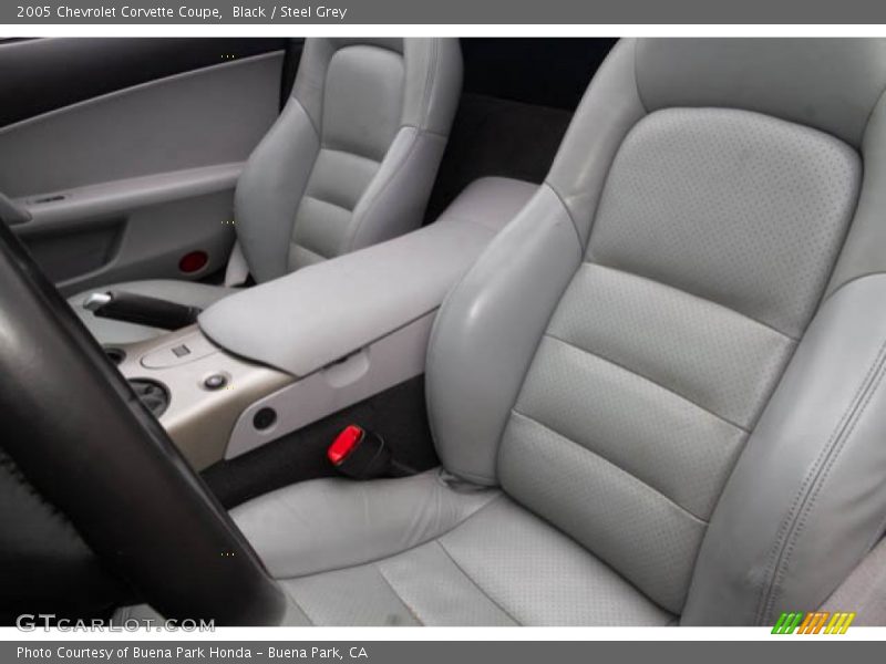 Black / Steel Grey 2005 Chevrolet Corvette Coupe