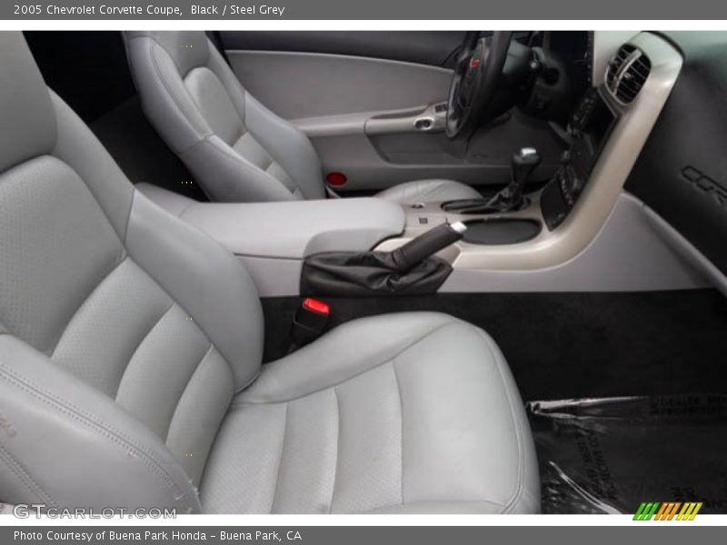 Black / Steel Grey 2005 Chevrolet Corvette Coupe
