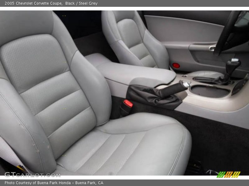 Black / Steel Grey 2005 Chevrolet Corvette Coupe