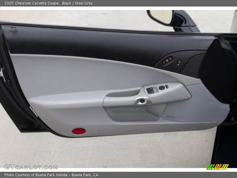 Black / Steel Grey 2005 Chevrolet Corvette Coupe