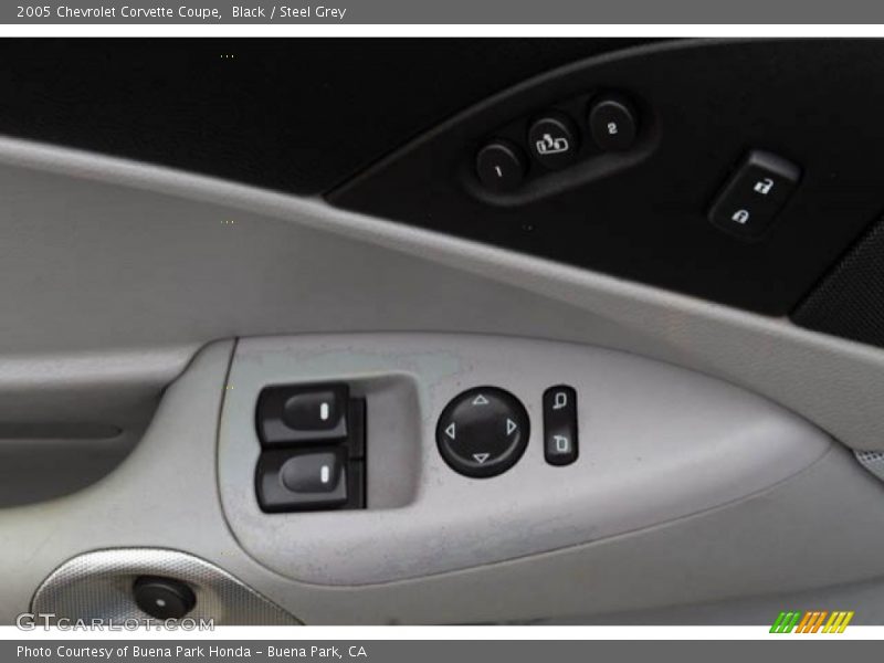 Black / Steel Grey 2005 Chevrolet Corvette Coupe
