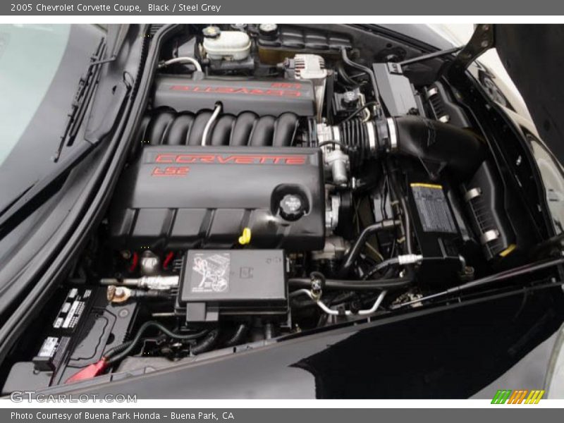 Black / Steel Grey 2005 Chevrolet Corvette Coupe