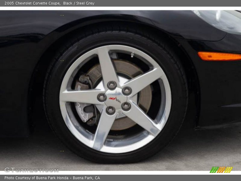 Black / Steel Grey 2005 Chevrolet Corvette Coupe