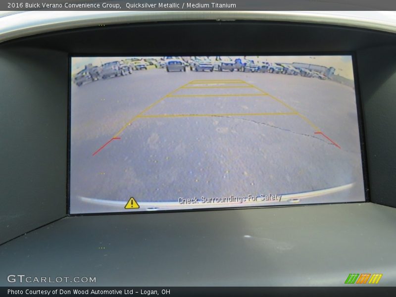 Quicksilver Metallic / Medium Titanium 2016 Buick Verano Convenience Group