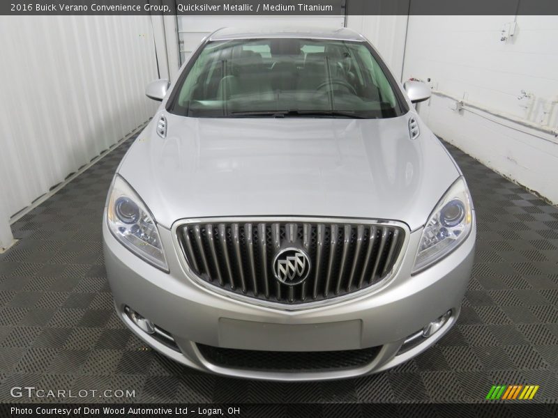 Quicksilver Metallic / Medium Titanium 2016 Buick Verano Convenience Group