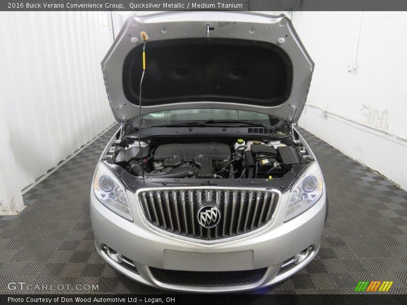Quicksilver Metallic / Medium Titanium 2016 Buick Verano Convenience Group
