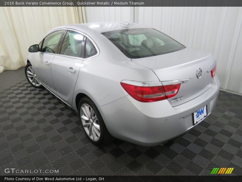 Quicksilver Metallic / Medium Titanium 2016 Buick Verano Convenience Group