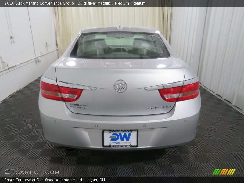 Quicksilver Metallic / Medium Titanium 2016 Buick Verano Convenience Group