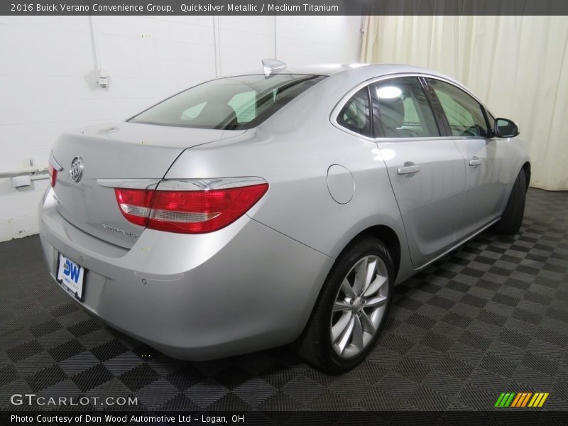 Quicksilver Metallic / Medium Titanium 2016 Buick Verano Convenience Group