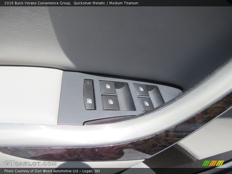 Quicksilver Metallic / Medium Titanium 2016 Buick Verano Convenience Group