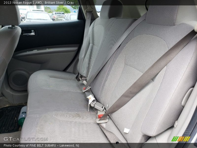 Brilliant Silver / Gray 2013 Nissan Rogue S AWD