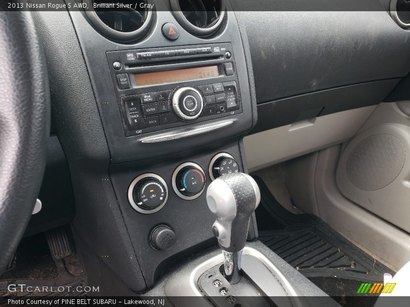 Brilliant Silver / Gray 2013 Nissan Rogue S AWD