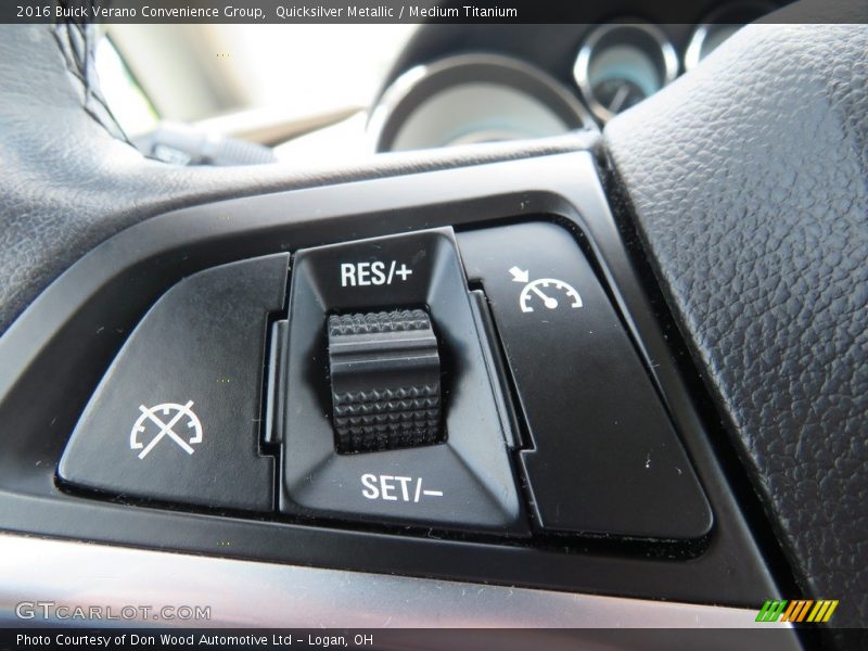 Quicksilver Metallic / Medium Titanium 2016 Buick Verano Convenience Group