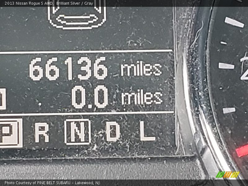 Brilliant Silver / Gray 2013 Nissan Rogue S AWD