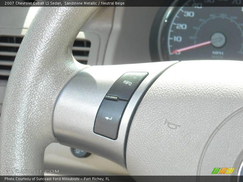 Sandstone Metallic / Neutral Beige 2007 Chevrolet Cobalt LS Sedan