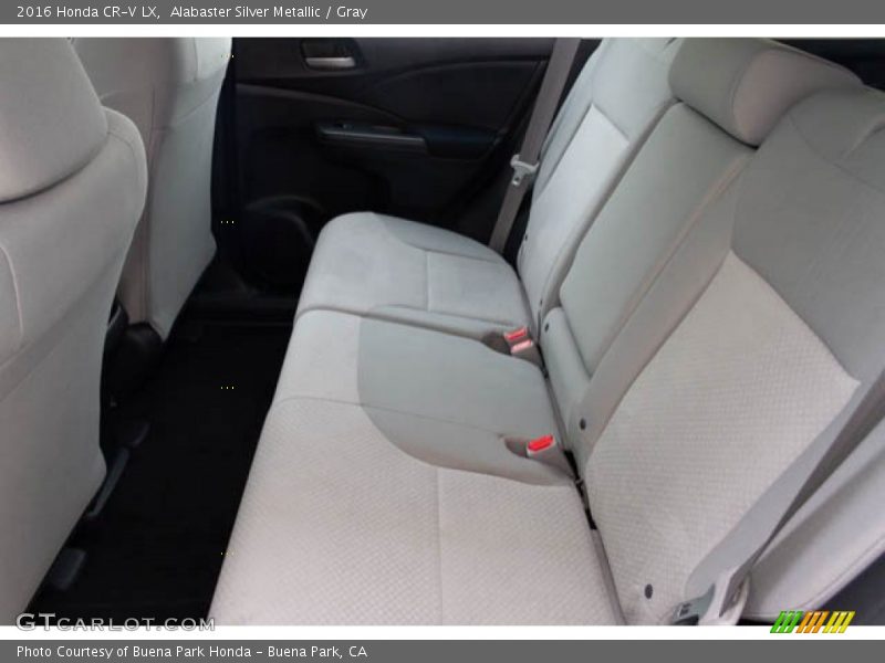 Alabaster Silver Metallic / Gray 2016 Honda CR-V LX