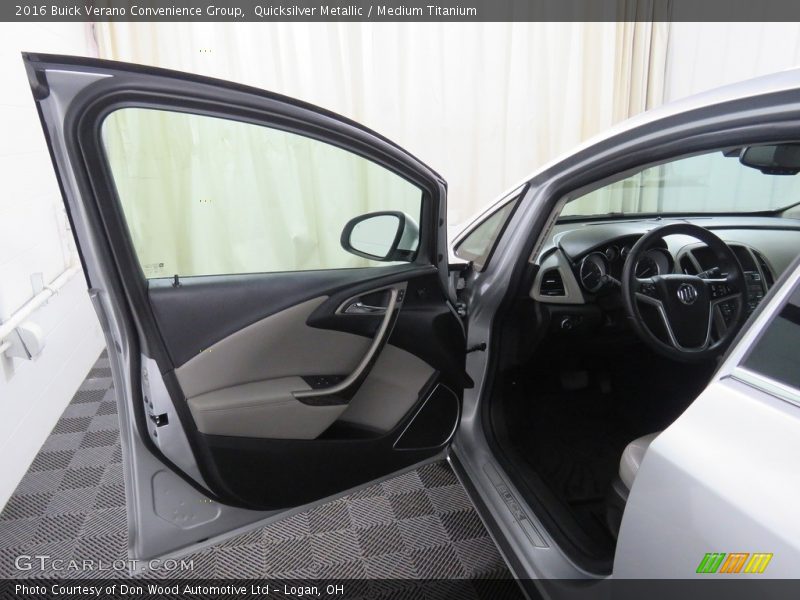 Quicksilver Metallic / Medium Titanium 2016 Buick Verano Convenience Group