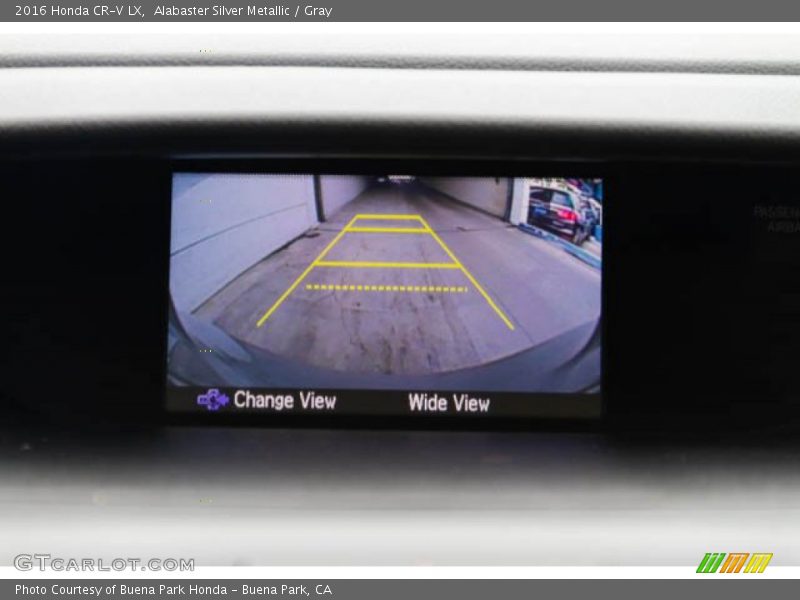 Alabaster Silver Metallic / Gray 2016 Honda CR-V LX