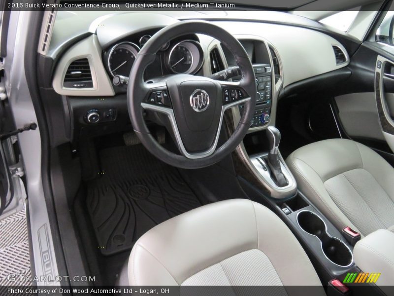 Quicksilver Metallic / Medium Titanium 2016 Buick Verano Convenience Group