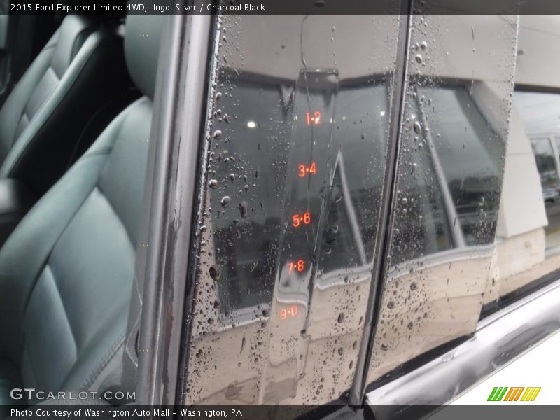 Ingot Silver / Charcoal Black 2015 Ford Explorer Limited 4WD